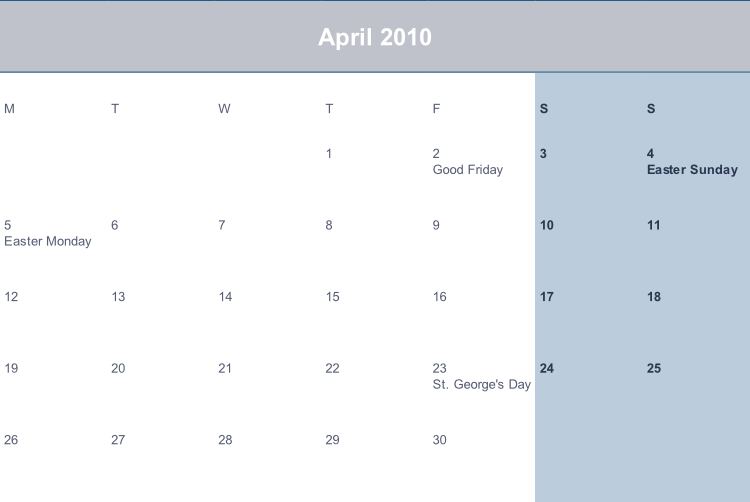 Calendar